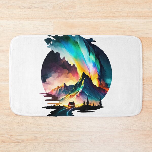Item preview, Aurora Borealis Road Trip - Wanderlust Traveller designed and sold by GVRDesign.