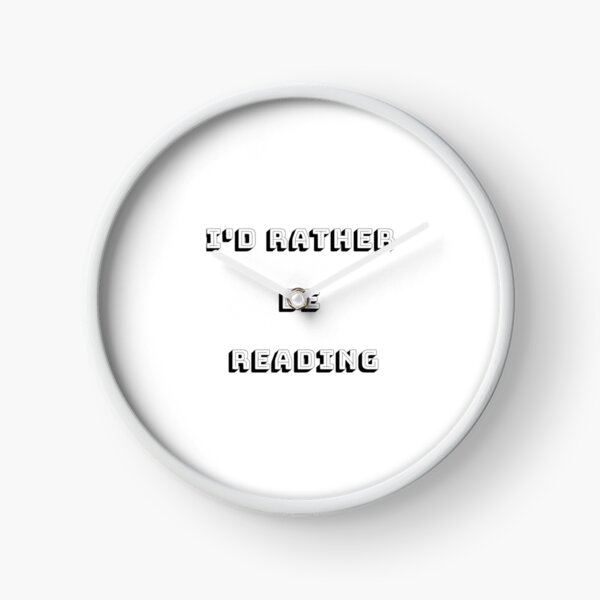 Item preview, I'd rather be reading  designed and sold by lycheedesign.