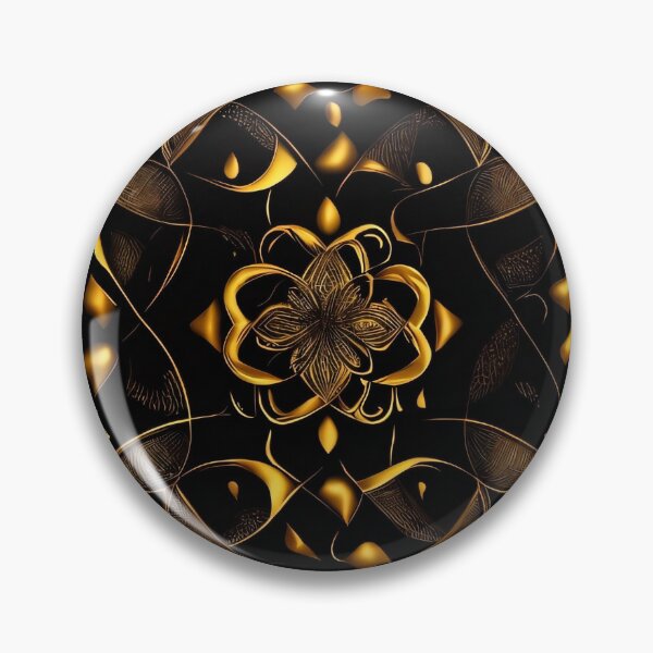 Item preview, Black and Gold Dream Design No. 004 from PATTERNIZEA designed and sold by Patternizea.
