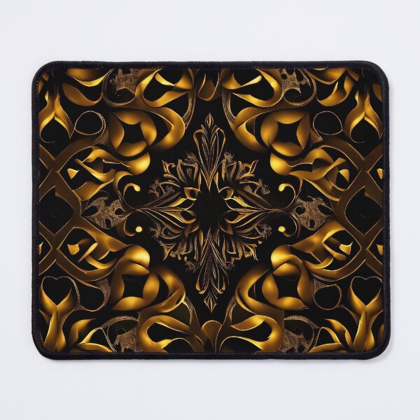 Item preview, Black and Gold Dream Design No. 005 from PATTERNIZEA designed and sold by Patternizea.