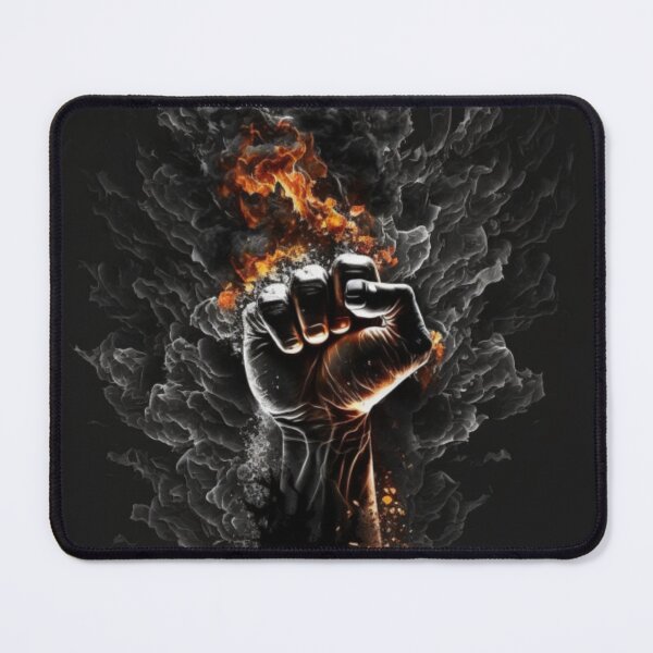 Item preview, Hand Fist In Fire Motivation designed and sold by Art Genix.