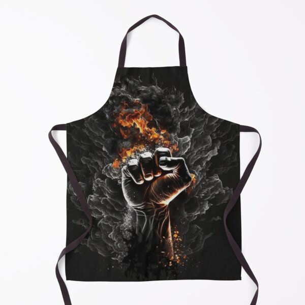 Item preview, Hand Fist In Fire Motivation designed and sold by Art Genix.