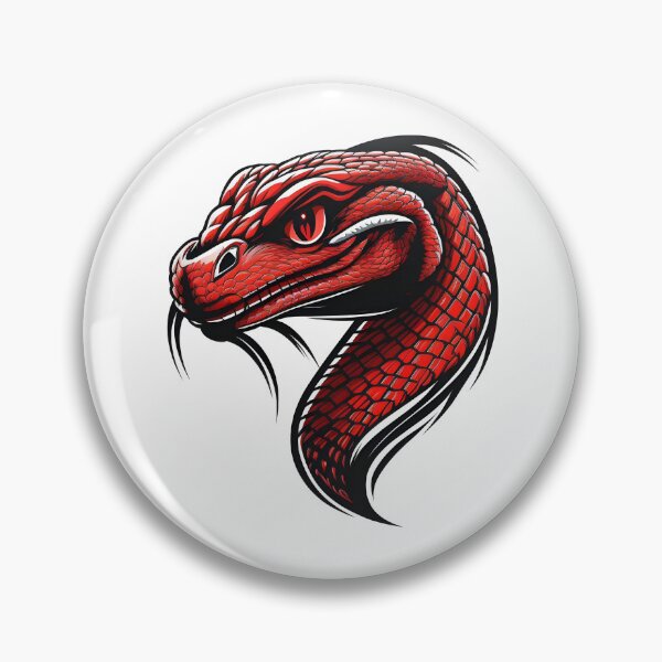 Item preview, Fantasy Red Cobra Snake with Glowing Eyes designed and sold by Slamet E.