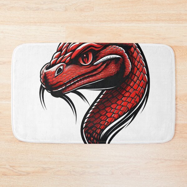 Item preview, Fantasy Red Cobra Snake with Glowing Eyes designed and sold by Slamet E.