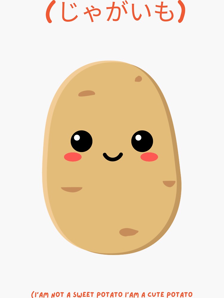Potato Dono Anime Veggies | I wish my food was this dedicated. Potato Dono  | By Eddy's Retro GamesFacebook