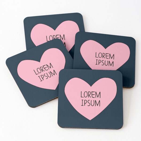 Item preview, I Love Lorem Ipsum | Cute Graphic Designer Gifts designed and sold by theredfoxs.