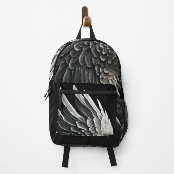 Item preview, White Wings in Black Background designed and sold by Art Genix.