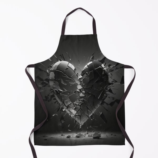 Item preview, Broken Heart of Glass Black Background designed and sold by Art Genix.