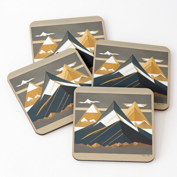Item preview, Earthy tones, lofty peaks. designed and sold by Imagyn8.