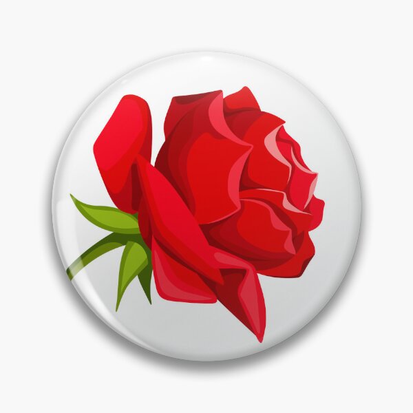 Item preview, Floral pattern with red roses on white designed and sold by Naddya.