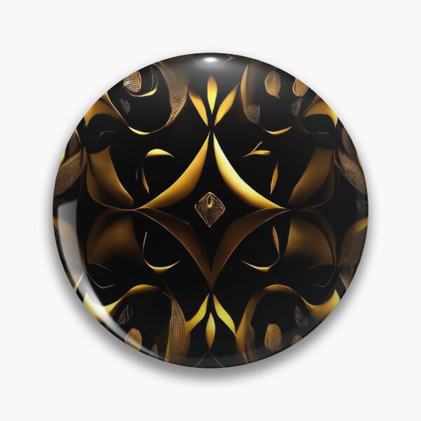 Item preview, Black and Gold Dream Design No. 006 from PATTERNIZEA designed and sold by Patternizea.