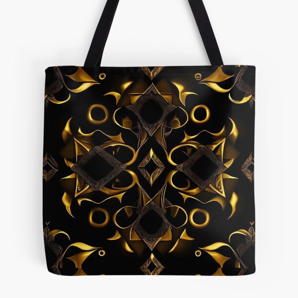 Item preview, Black and Gold Dream Design No. 007 from PATTERNIZEA designed and sold by Patternizea.