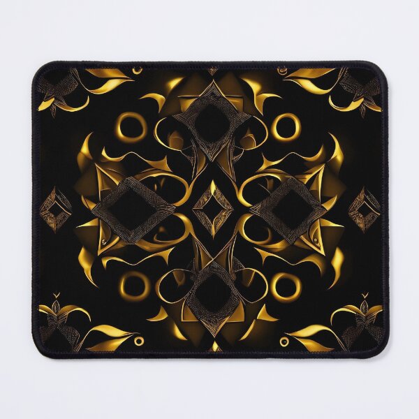 Item preview, Black and Gold Dream Design No. 007 from PATTERNIZEA designed and sold by Patternizea.
