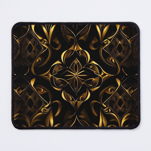 Item preview, Black and Gold Dream Design No. 008 from PATTERNIZEA designed and sold by Patternizea.