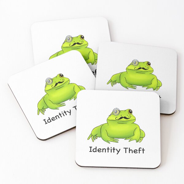 Item preview, Identity Theft Frog designed and sold by Hope419.