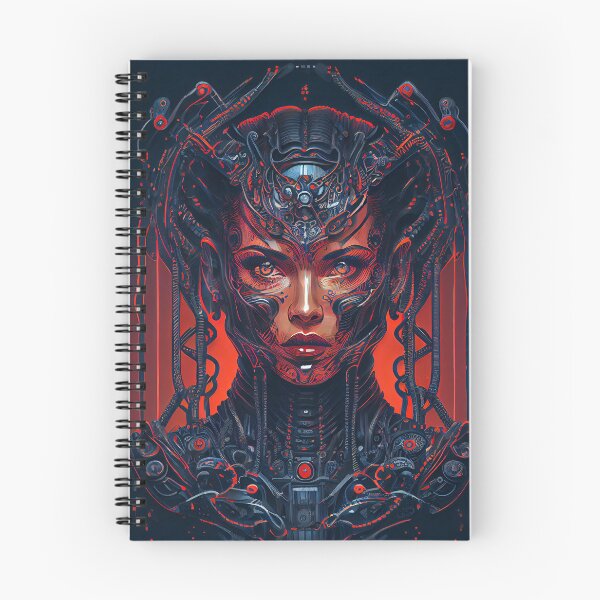 Item preview, Retro vintage si-fi woman cyborg designed and sold by Artspiration84.