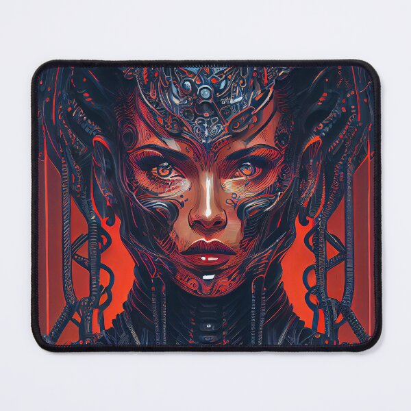 Item preview, Retro vintage si-fi woman cyborg designed and sold by Artspiration84.
