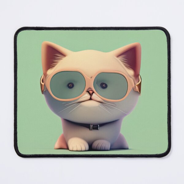 Item preview, Cute cat with sunglasses designed and sold by pietrofoto.