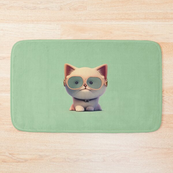Item preview, Cute cat with sunglasses designed and sold by pietrofoto.