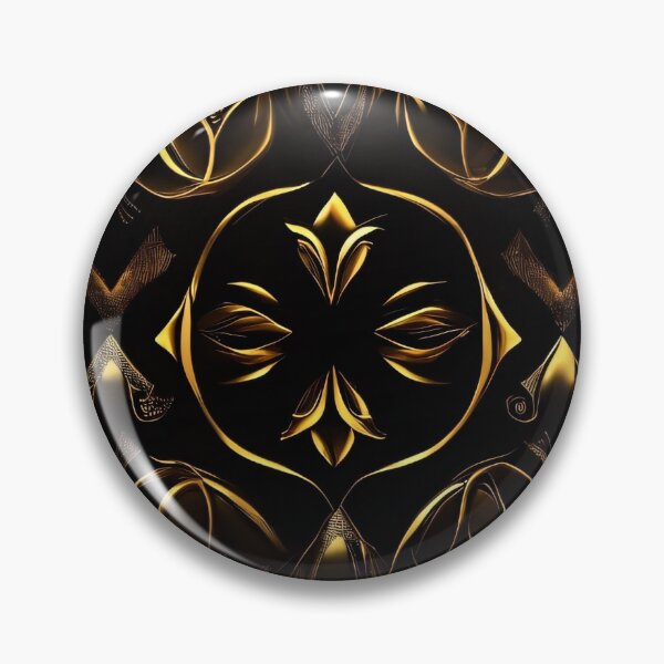 Item preview, Black and Gold Dream Design No. 010 from PATTERNIZEA designed and sold by Patternizea.