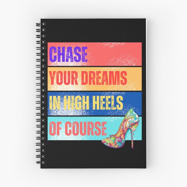 Item preview, Chase Your Dreams In High Heels Of Course designed and sold by AI Creations ⭐⭐⭐⭐⭐.