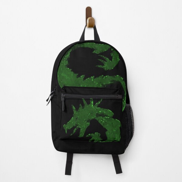 Item preview, Green and Black Dragon Version 2 Abstract Design Distorted designed and sold by kattakitty.