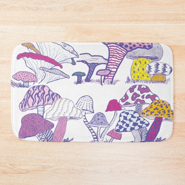 Item preview, Mushroom doodle design! Wallpaper, dress style! T-shirt! Phone cover, iPhone! Art Print designed and sold by BrigitaArtShop.