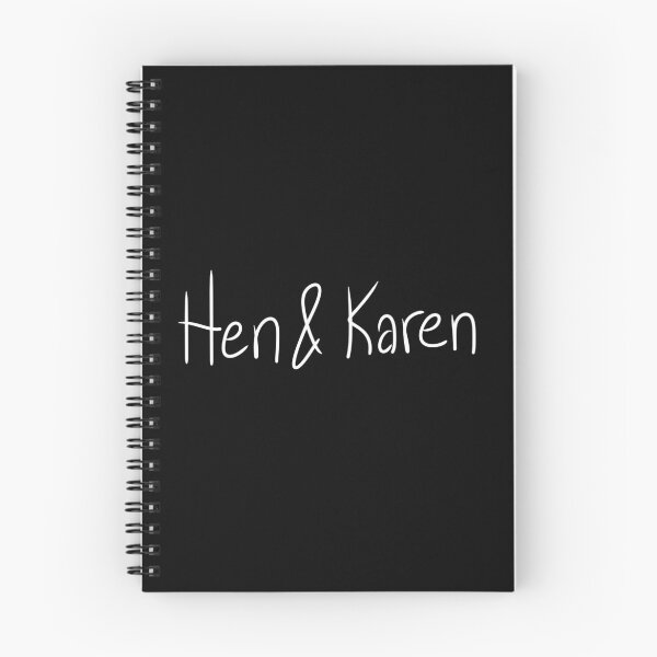 Item preview, Hen & Karen (on black) designed and sold by nerdspride.