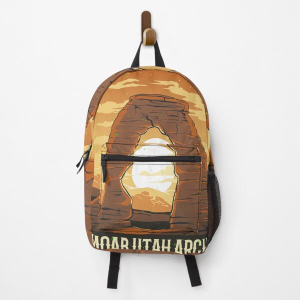 Item preview, Moab Utah Arch Vintage Sunset - Tourism designed and sold by YueHeng Creates ⭐⭐⭐⭐⭐.
