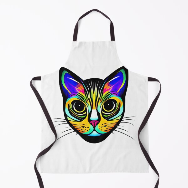 Item preview, Psychedelic cat designed and sold by pietrofoto.