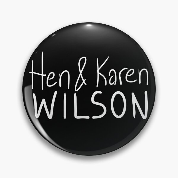 Item preview, Hen & Karen Wilson (on black) designed and sold by nerdspride.