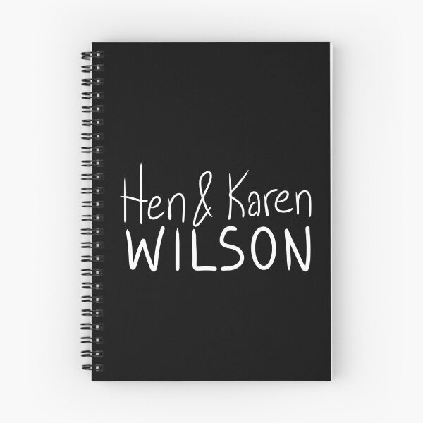 Item preview, Hen & Karen Wilson (on black) designed and sold by nerdspride.