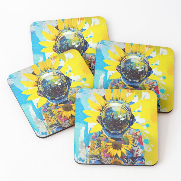 Item preview, Sunflower Spaceman designed and sold by BOYWANDER67.