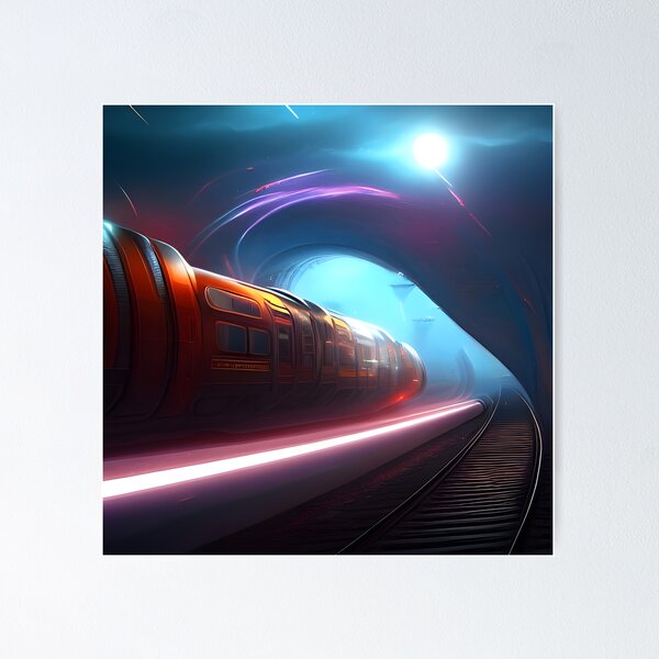 Item preview, Time Travel Train designed and sold by SmartPufferFish.