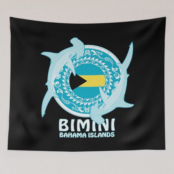 Item preview, Bimini Bahamas Hammerhead designed and sold by NicGrayGraphic.