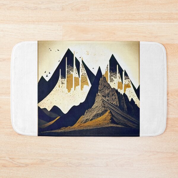 Item preview, Serene slopes, abstract artistry. designed and sold by Imagyn8.