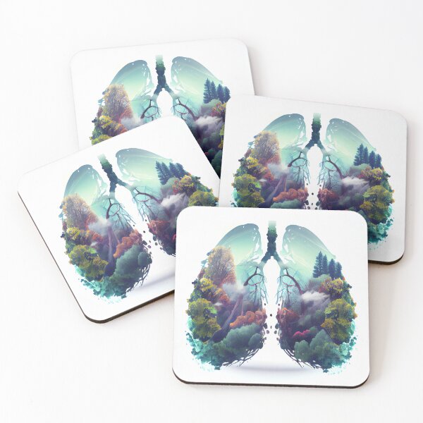 Item preview, healthy world, healthy lungs  designed and sold by Ariadna de Raadt.