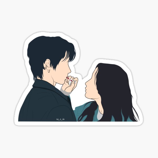 Cha eun woo, lee suho Sticker for Sale by PIKABOOO