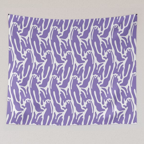 Item preview, Abstract fur in purple and white designed and sold by Vektoria.