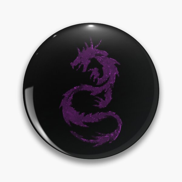 Item preview, Orchid Purple and Black Dragon Abstract Design Distorted designed and sold by kattakitty.
