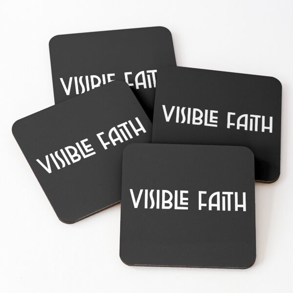 Item preview, Visible Faith. Faith. Inspirational Quote. Jesus. Spiritual. Religious. God. Prayer  designed and sold by Tish K..