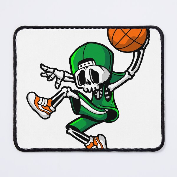 Item preview, skeleton basketball player designed and sold by MomoDesigners.