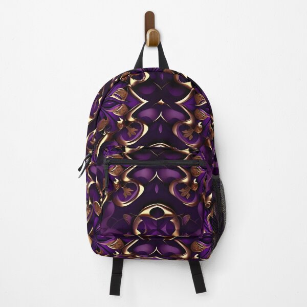Item preview, Deep Purple and Gold Desire Design No. 001 from PATTERNIZEA designed and sold by Patternizea.