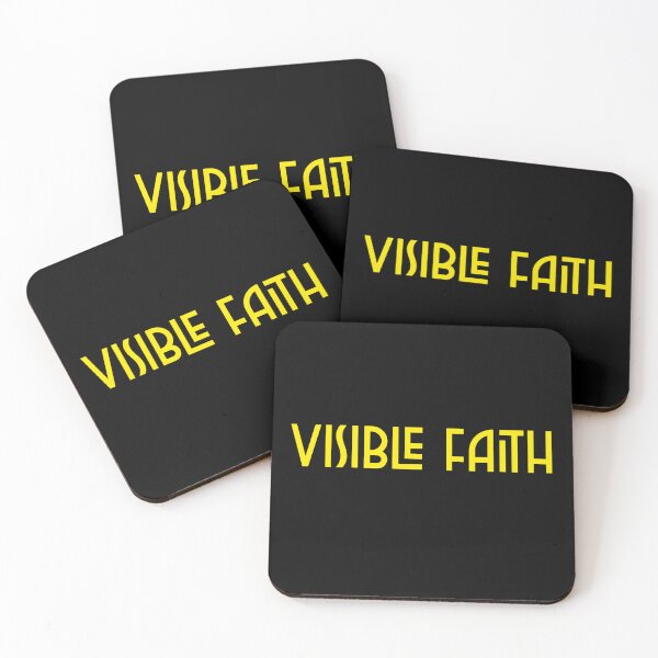 Item preview, Visible Faith. Faith. Inspirational Quote. Jesus. Spiritual. Religious. God. Prayer  designed and sold by Tish K..
