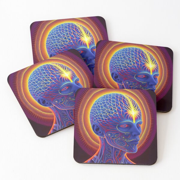 Item preview, Psychedelic Faces 1 designed and sold by Fidel Mehra.