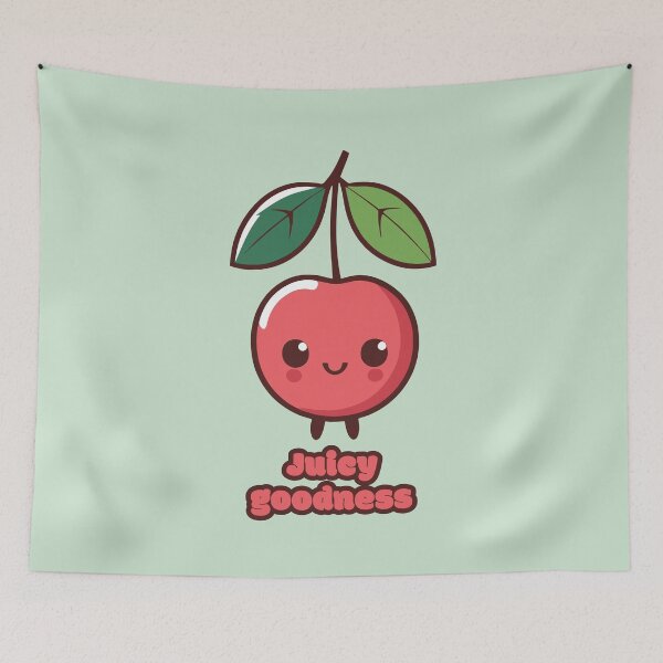 Item preview, Juicy goodness - Cute Cherry designed and sold by RoboRaphael.