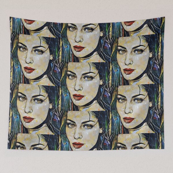 Item preview, Portrait of Monica Bellucci designed and sold by bogfl.