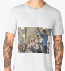 Singapore MRT Men's Premium T-Shirt
