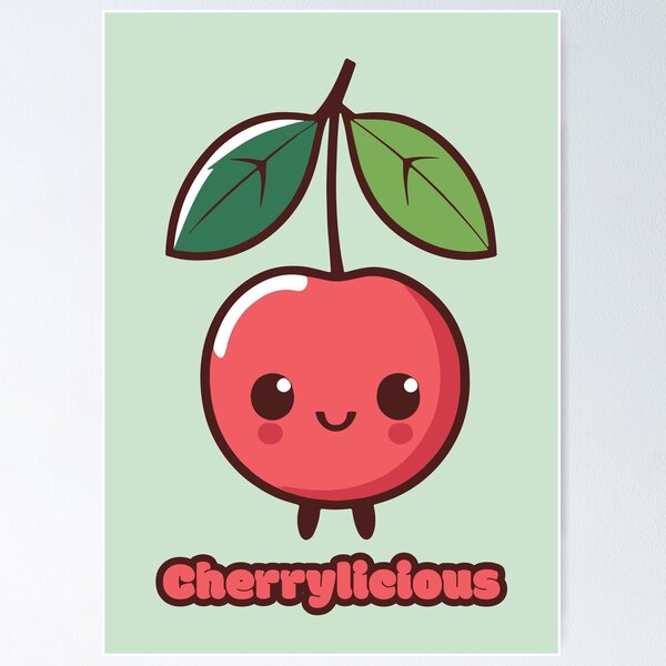 Item preview, Cherrylicious - Cute Cherry designed and sold by RoboRaphael.