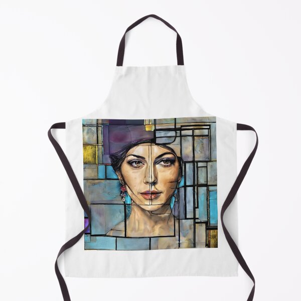Item preview, stained glass with Monica designed and sold by bogfl.